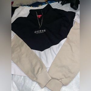 GUESS Zap Zip Sweater